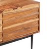 vidaXL TV-Schrank 140 x 30 x 45 cm Massivholz Akazie