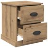vidaXL Nachttisch Artisan-Eiche 39 x 39 x 47,5 cm Holzwerkstoff