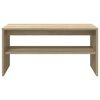 vidaXL TV-Schrank Sonoma-Eiche 80x40x40 cm Holzwerkstoff