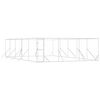 vidaXL Outdoor-Hundezwinger Silbern 6x10x2 m Verzinkter Stahl