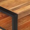 vidaXL Couchtisch 120x55x40 cm Massivholz Akazie