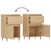 vidaXL Sideboard Sonoma-Eiche 40x35x70 cm Holzwerkstoff