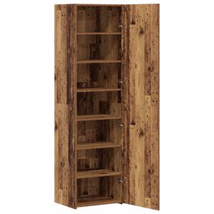 vidaXL Highboard Altholz 50 x 42,5 x 185 cm