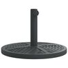 vidaXL Sonnenschirmst&auml;nder f&uuml;r &Oslash;38/48 mm Mast 12 kg Rund