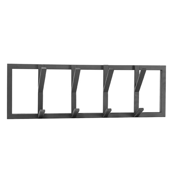 LABEL51 Garderobe Frame 70x9x22 cm M Schwarz