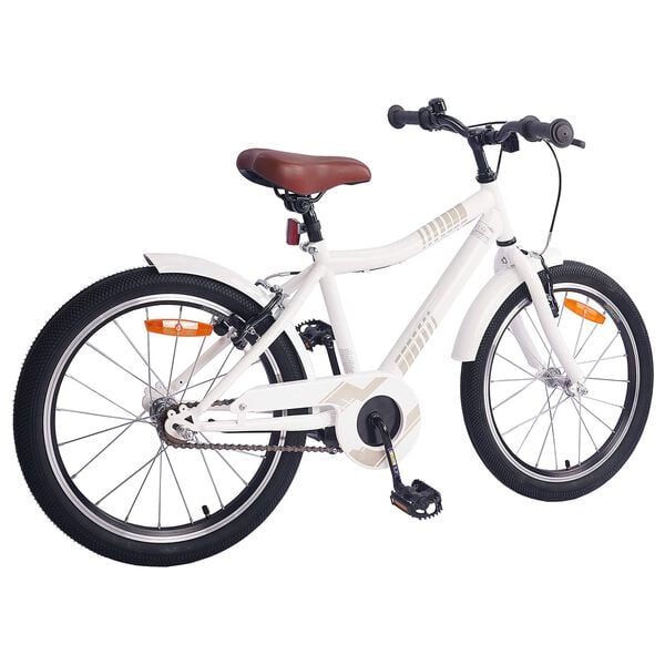 vidaXL Kinderfahrrad 24 Zoll f&uuml;r 8-12 Jahre alt wei&szlig;