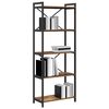 vidaXL B&uuml;cherregal Altholz 60 x 30 x 155 cm Holzwerkstoff
