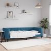 vidaXL Tagesbett Blau 80x200 cm Samt