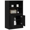 vidaXL Highboard Schwarz Eichen-Optik 60 x 35.5 x 103.5 cm