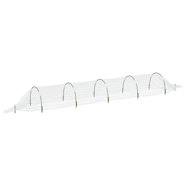 vidaXL Netztunnel 4 Stk. 1,5x5 m Fiberglas und PP