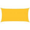vidaXL Sonnensegel 160 g/m&sup2; Gelb 2,5x4,5 m HDPE