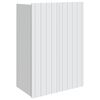 vidaXL Wandschrank Wei&szlig; 66 x 34,5 x 92 cm Holzwerkstoff