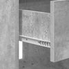 vidaXL Nachttisch 2 pcs Beton Grau 40,5 x 40 x 48 cm Holzwerkstoff