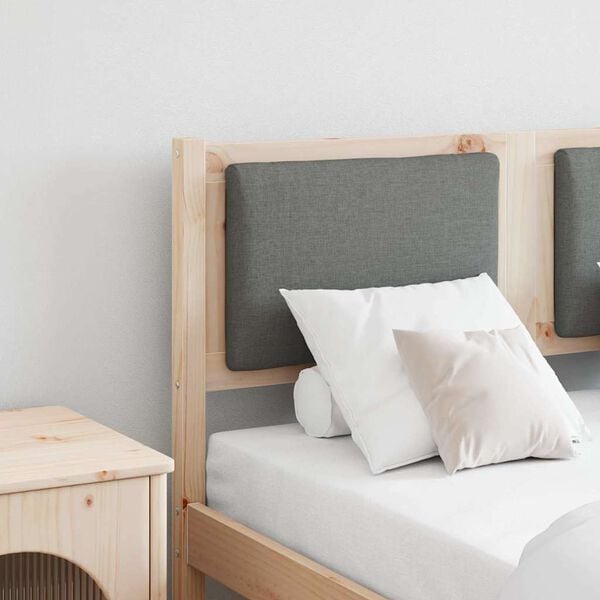 vidaXL Kopfteil Sonstiges Braun 120 cm Massivholz Kiefer