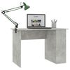vidaXL Schreibtisch Betongrau 110x60x73 cm Holzwerkstoff