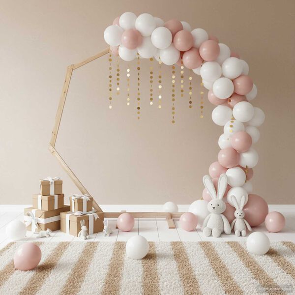 vidaXL Hochzeitsbogen Hellbraun 221 x 92 x 216 cm Massivholz Kiefer