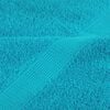 vidaXL Premium-Duscht&uuml;cher SOLUND 4 Stk. T&uuml;rkis 70x140 cm 600 g/m&sup2;