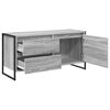 vidaXL TV-Schr&auml;nk Graues Sonoma 100 x 36 x 49.5 cm Holzwerkstoff