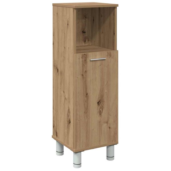 vidaXL Badschrank Artisan-Eiche 30x30x95 cm Holzwerkstoff