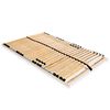 vidaXL Lattenrost mit 28 Latten 7 Zonen 100x200 cm