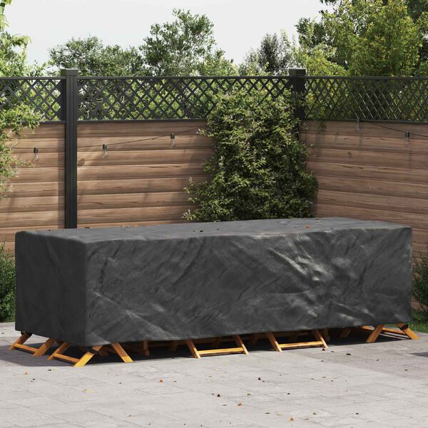 vidaXL M&ouml;belbezug Uni Schwarz 270 x 110 x 70 cm 210D