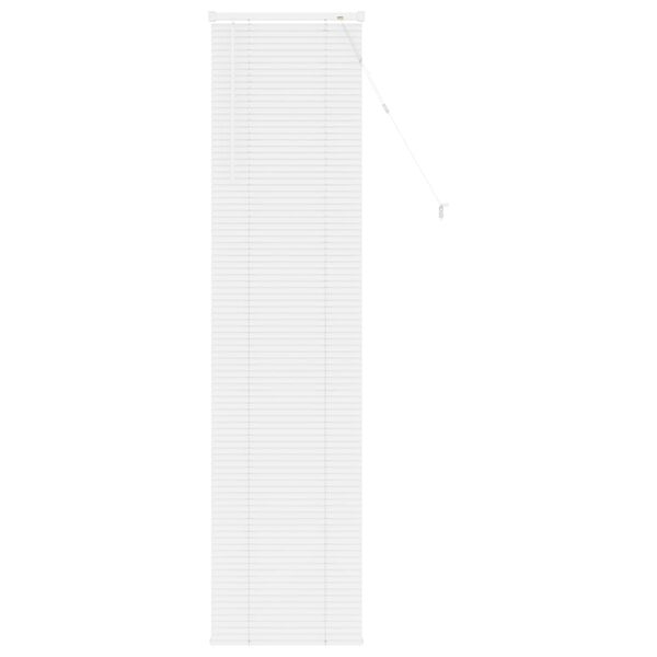 vidaXL Venetianer Jalousie Verstellbar Wei&szlig; 213 x 60 cm PVC