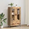 vidaXL Highboard mit Schubladen Artisan-Eiche 69,5 x 31 x 115 cm