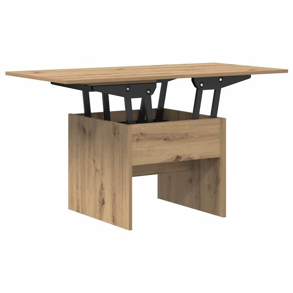 vidaXL Couchtisch Artisan-Eiche 55 x 54,5 x 45 cm Holzwerkstoff