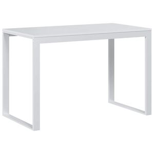 vidaXL Computertisch Wei&szlig; 110x60x73 cm Holzwerkstoff