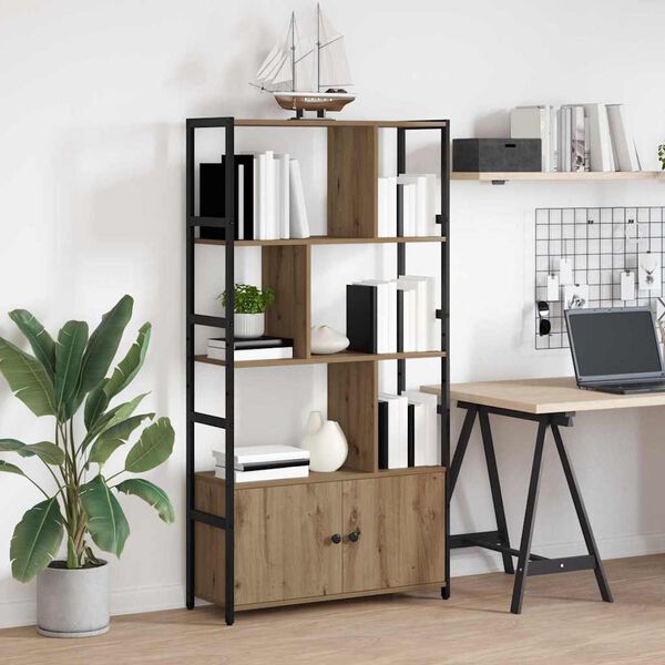 vidaXL B&uuml;cherregal Artisan-Eiche 80 x 30 x 155,5 cm Holzwerkstoff