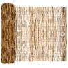 vidaXL Gartenzaun Kohlenstoff 600 x 100 cm Schilf