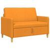 vidaXL Sofa mit Stauraum Dunkelgelb 122 x 78 x 87 cm Polyester