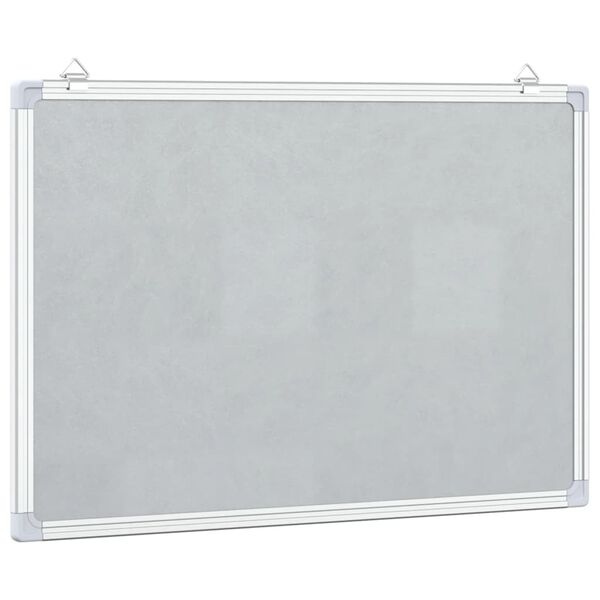 vidaXL Magnetisches Whiteboard 40x30x1,7 cm Aluminium