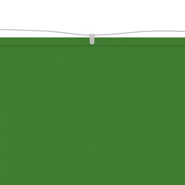 vidaXL Senkrechtmarkise Hellgr&uuml;n 100x1200 cm Oxford-Gewebe
