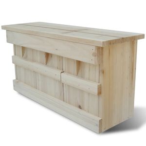 Spatzen-Nistkasten 44 x 15,5 x 21,5 cm