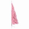 vidaXL K&uuml;nstlicher vorbeleuchteter Weihnachtsbaum Rosa 180 cm PVC