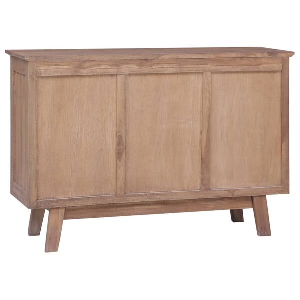 vidaXL Sideboard 100&times;30&times;68 cm Massivholz Teak