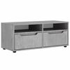 vidaXL TV-Schrank VISNES Betongrau 100x40x38 cm Holzwerkstoff