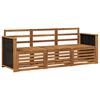 vidaXL Sofagarnituren 3 pcs Massivholz Akazie