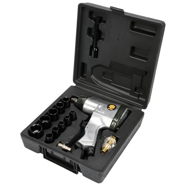 VOREL 16-tlg. Druckluft-Schlagschrauber-Set 1/2"