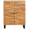 vidaXL Aufbewahrungs-Sideboard Braun 60 x 33 x 75 cm Massivholz Mango