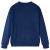 Kinder-Sweatshirt Marineblau 140