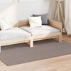 vidaXL Bereichsteppiche Rechtwinklig LUGO Taupe 230 x 160 cm Polyester