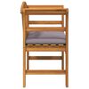 vidaXL Rosenbank Natur 68,5 x 46 x 82,5 cm Massivholz Akazie