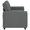 vidaXL 2-Sitzer-Sofa Dunkelgrau 180x77x82 cm Stoff