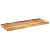 vidaXL Tischplatte 70x40x2,5 cm Rechteckig Raues Massivholz Mango