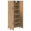 vidaXL Highboard 2 pcs Artisan-Eiche Holzwerkstoff