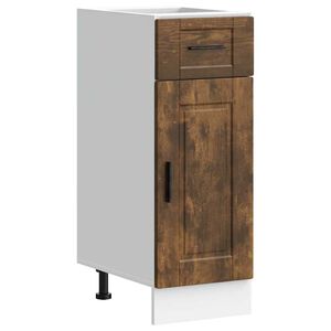 vidaXL K&uuml;chenunterschrank Porto R&auml;uchereiche Holzwerkstoff