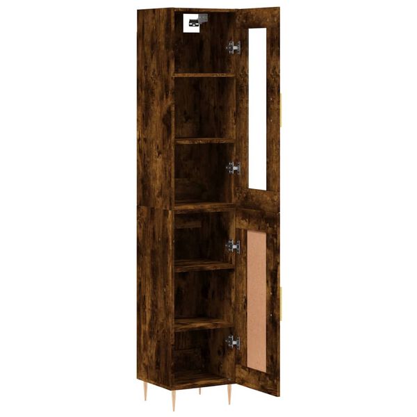 vidaXL Highboard R&auml;uchereiche 34,5x34x180 cm Holzwerkstoff