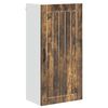 vidaXL Wandschrank LUCCA Ger&auml;ucherte Eiche 50 x 31 x 100 cm